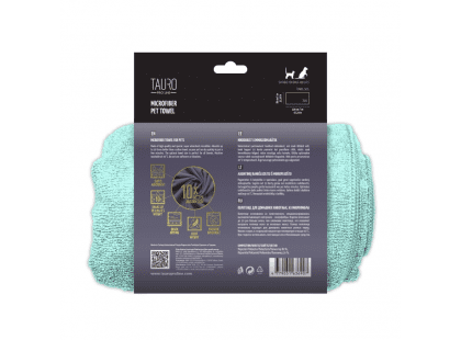 Фото - полотенца Tauro (Тауро) Pro Line полотенце для собак и кошек из микрофибры, мятный