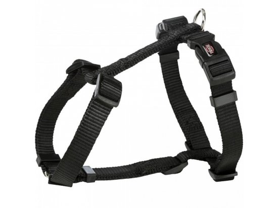 Фото - амуниция Trixie Premium H-Harness шлея для собак, нейлон, черный