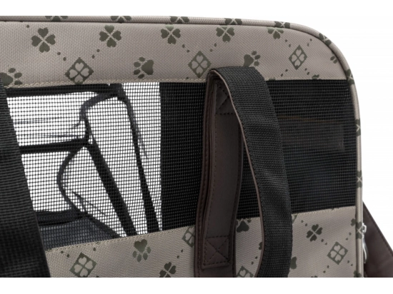 Фото - переноски, сумки, рюкзаки Trixie (Трикси) Maxima переноска для собак и кошек, бежевый/коричневый (28903)