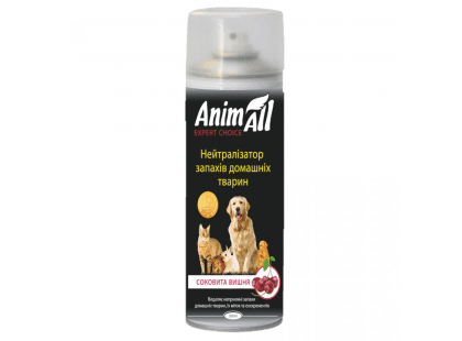 Фото - удаление запахов и пятен AnimAll Нейтрализатор запаха домашних животных СОЧНАЯ ВИШНЯ