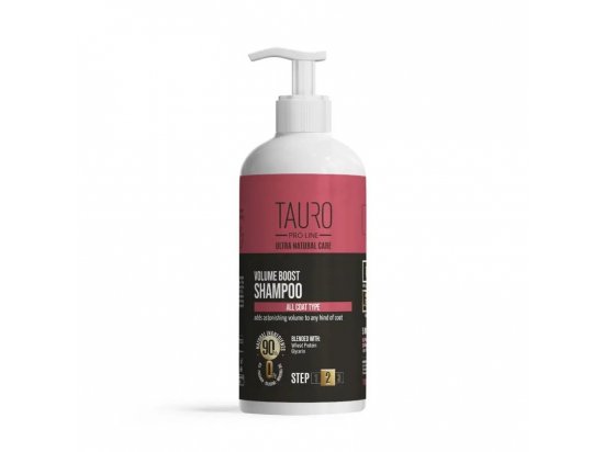 Фото - Категорії Tauro (Тауро) Pro Line Ultra Natural Care Volume Boost Shampoo шампунь для надання об'єму шерсті собак та кішок