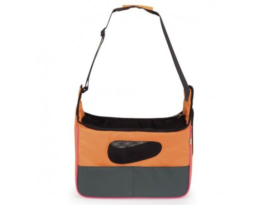 Фото - переноски, сумки, рюкзаки Camon (Камон) Сумка-переноска для дрібних тварин, помаранчевий/сірий