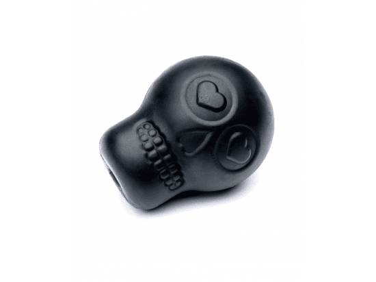 Фото - іграшки SodaPup (Сода Пап) Skull Treat Dispense іграшка для собак ЧЕРЕП, чорний
