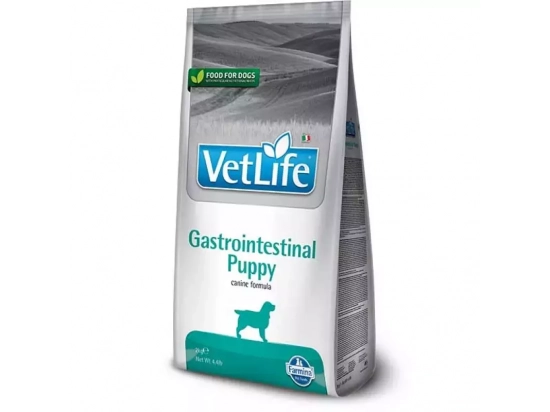 Фото - ветеринарні корми Farmina (Фарміна) Vet Life Gastrointestinal Puppy сухий лікувальний корм для цуценят при захворюванні ШКТ