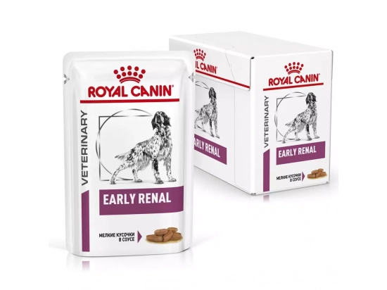 Фото - ветеринарные корма Royal Canin EARLY RENAL лечебные консервы для собак при ранней стадии почечной недостаточности