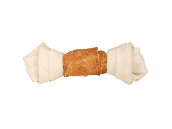 Фото - лакомства AnimAll Dental кость баварская узловая с мясом курицы