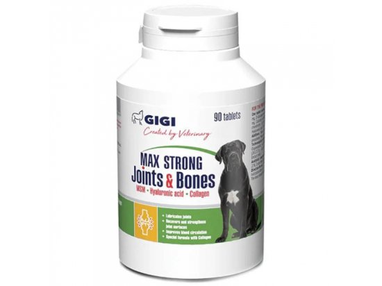 Фото - для костей и суставов (опорно-двигательного аппарата) Gigi (Гиги) Активет MAX STRONG Joints & Bones препарат для укрепления и восстановления суставов у собак