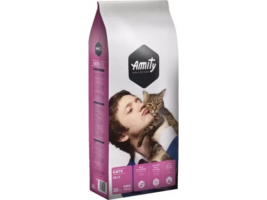 Фото - сухой корм Amity (Амити) ECO Cat Mix сухой корм для кошек МЯСНОЙ МИКС