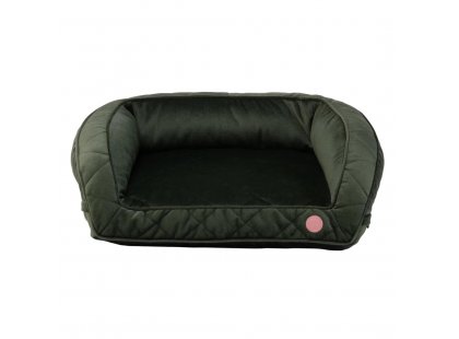 Фото - лежаки, матрасы, коврики и домики Harley & Cho SLEEPER MINI GREEN диван для собак малых пород, зеленый