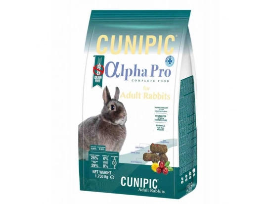 Фото - корм для грызунов Cunipic (Кунипик) Alpha Pro корм для взрослых кроликов