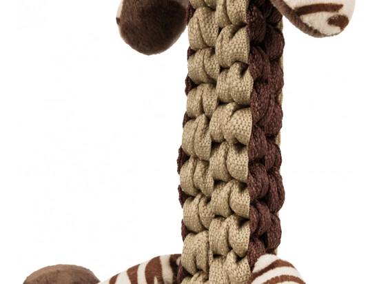Фото - игрушки Trixie ТИГР игрушка для собак, плюш / верёвка
