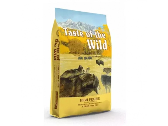 Фото - сухий корм Taste of the Wild HIGH PRAIRIE CANINE корм для собак зі смаженою олениною та м'ясом бізона