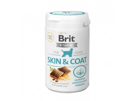 Фото - вітаміни та мінерали Brit Care Dog Vitamins Skin & Coat вітаміни для шкіри та шерсті собак