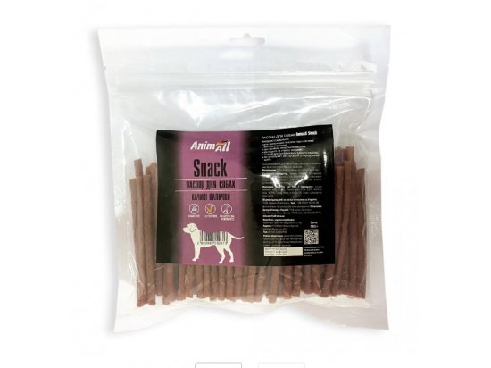 Фото - лакомства AnimAll Snack утиные палочки для собак