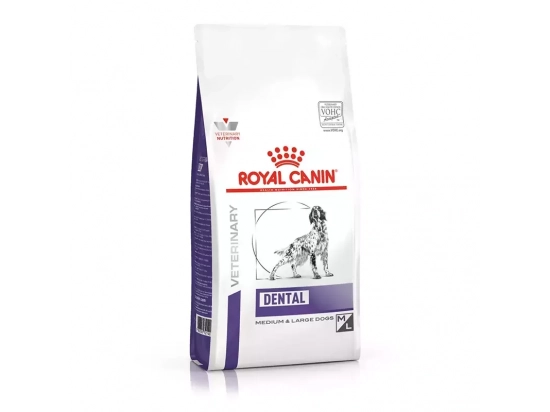 Фото - ветеринарные корма Royal Canin (Роял Канин) Dental Medium & Large Dogs сухой лечебный корм для собак средних и крупных пород