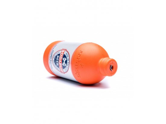 Фото - игрушки SodaPup (Сода Пап) Beer Bottle игрушка для собак БУТЫЛКА ПИВА, оранжевый