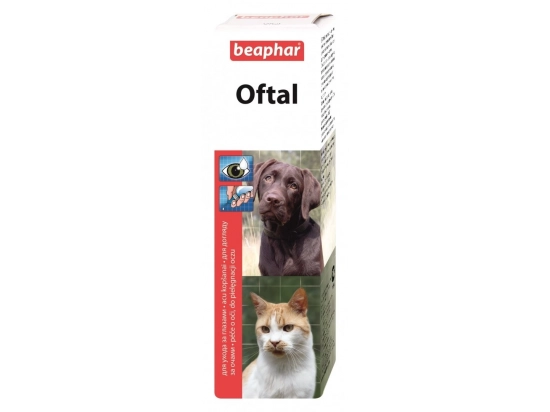 Фото - для глаз Beaphar Oftal средство для чистки глаз и удаления слезных пятен у собак и котов