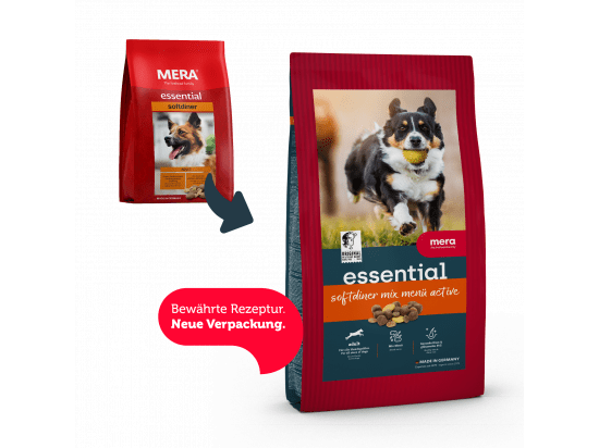 Фото - сухий корм Mera (Мера) Essential Adult Sofdiner комбінований корм для дорослих собак з підвищенним рівнем активності