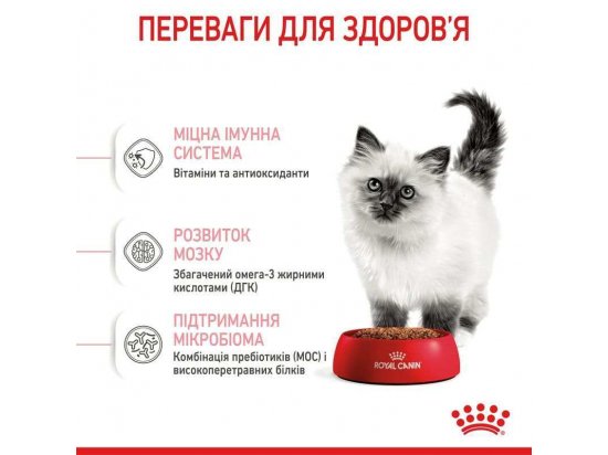Royal Canin KITTEN (КІТТЕН) корм для кошенят до 12 місяців - 4 фото