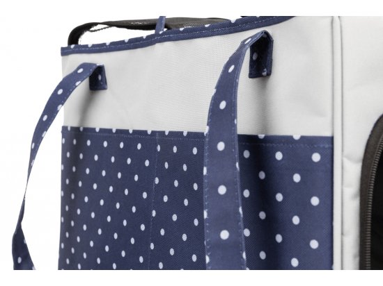 Фото - переноски, сумки, рюкзаки Trixie BONNY сумка-перенесення для тварин, сірий/синій