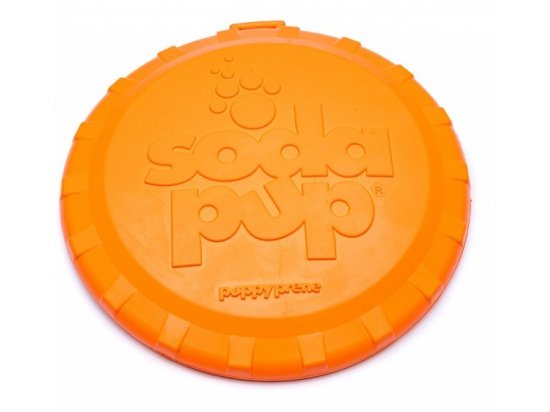 Фото - игрушки SodaPup (Сода Пап) Bottle Top Flyer Small игрушка для собак ФРИСБИ, оранжевый