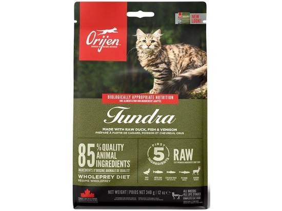 Фото - сухой корм Orijen (Ориджен) Tundra Cat сухой беззерновой корм для кошек