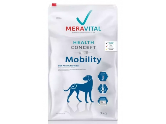 Фото - ветеринарные корма Mera (Мера) MVH Dog Mobility сухой корм для взрослых собак при заболеваниях опорно-двигательной системы