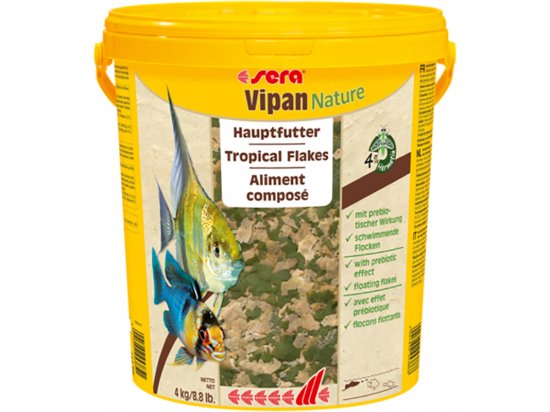 Sera Vipan Nature (Сера Випан) корм для аквариумных рыб всех видов - 5 фото