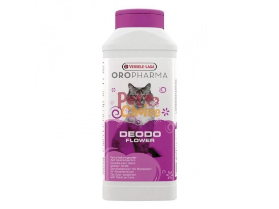 Фото - видалення запахів, плям та шерсті Versele-Laga Oropharma (Орофарма) Deodo Flower дезодорант для котячого туалету КВІТИ