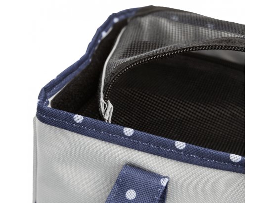 Фото - переноски, сумки, рюкзаки Trixie BONNY сумка-переноска для животных, серый/синий