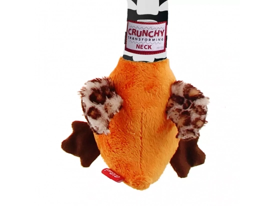 Фото - іграшки GiGwi (Гігві) Crunchy КАЧКА іграшка для собак з хрусткою шиєю та пищалкою, 54 см