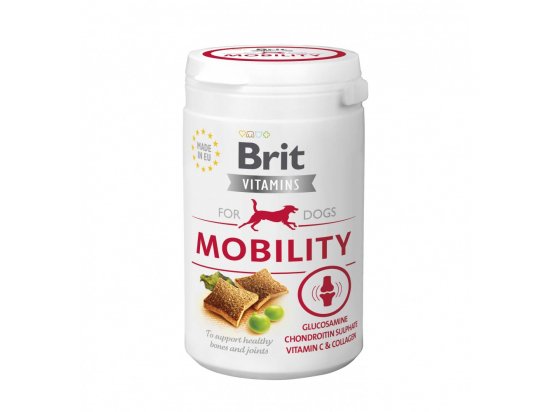 Фото - для кісток та суглобів (опорно-рухового апарату) Brit Care Dog Vitamins Mobility вітаміни для суглобів собак