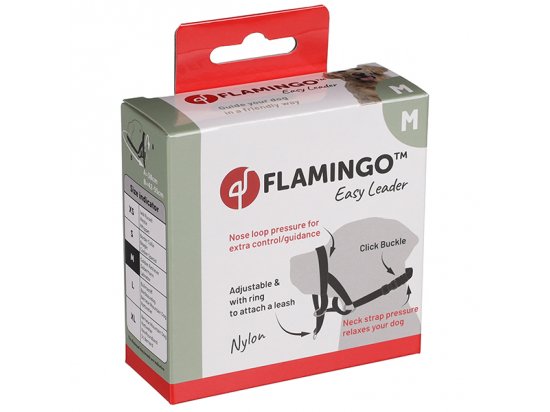 Фото - амуніція Flamingo (Фламінго) EASY LEADER (ІЗІ ЛІДЕР) недоуздок для собак