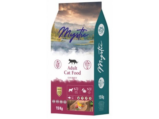 Фото - сухий корм Mystic (Містік) Adult Cat Food Gourmet сухий корм для вибагливих котів