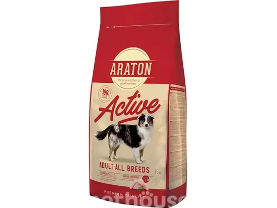 Фото - сухой корм Araton (Аратон) ADULT ALL BREEDS ACTIVE сухой корм для активных собак КУРИЦА