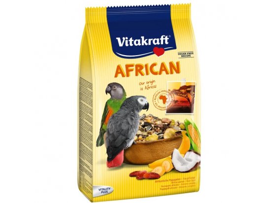 Фото - корм для птиц Vitakraft (Витакрафт) African Корм для крупных африканских попугаев