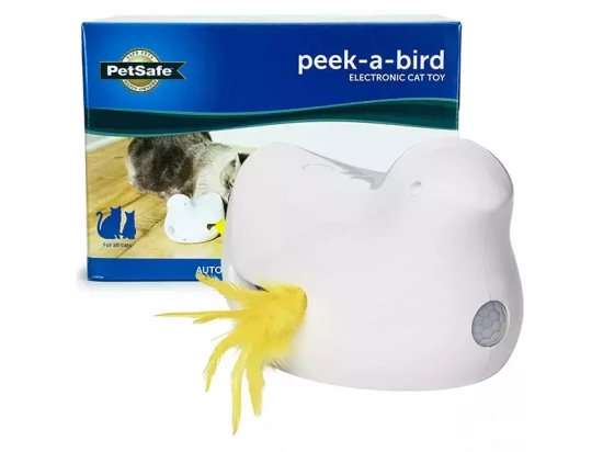 Фото - игрушки PetSafe PEEK-A-BIRD ELECTRONIC CAT TOY интерактивная игрушка для котов