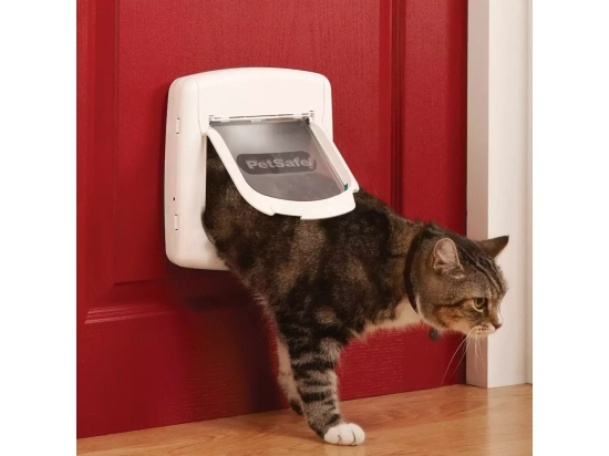 Фото - двери врезные PetSafe Staywell ЭДВАНС Дверцы для котов с магнитным ключем, белый