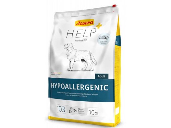 Фото - ветеринарні корми Josera (Йозера) Help Veterinary Diet Hypoallergenic Dog сухий лікувальний корм для собак при харчовій непереносимості та алергії