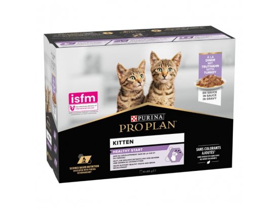 Фото - вологий корм (консерви) Purina Pro Plan (Пуріна Про План) Kitten Healthy Start Turkey вологий корм для кошенят ІНДИЧКА