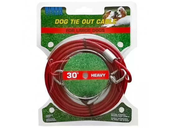 Фото - амуниция Coastal (Костал) Titan Heavy Cable суперпрочный кабель для привязи собак