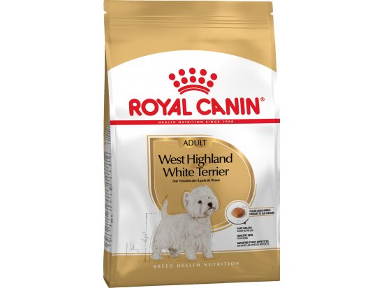 Фото - сухий корм Royal Canin WESTIE HIGHLAND WHITE TERRIER ADULT (ВЕСТ ХАЙЛЕНД ВАЙТ ТЕР'ЄР ЕДАЛТ) корм для собак від 10 місяців
