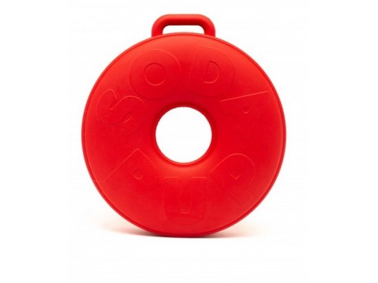 Фото - игрушки SodaPup (Сода Пап) Life Saver игрушка для собак ПОНЧИК, красный