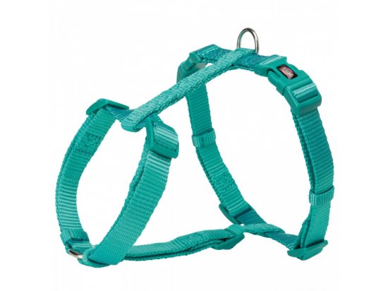 Фото - амуниция Trixie Premium H-Harness шлея для собак, нейлон, океан