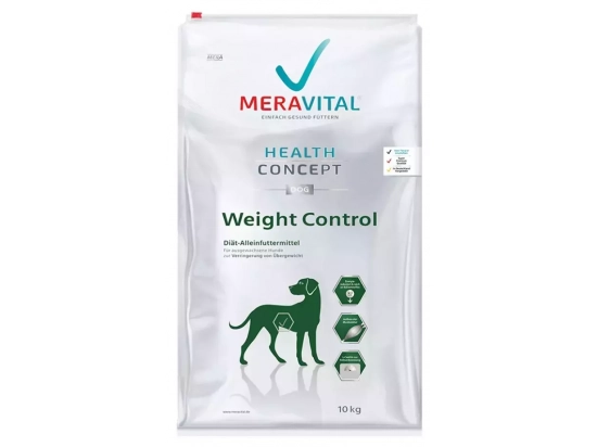 Фото - ветеринарні корми Mera (Мера) MVH Dog Weight Control сухий корм для дорослих собак із зайвою вагою