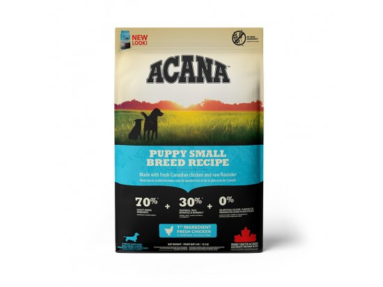 Фото - сухой корм Acana Puppy Small Breed Recipe корм для щенков мелких пород, КУРИЦА