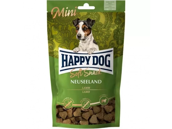 Фото - ласощі Happy Dog (Хепі Дог) SOFTSNACK MINI NEUSEELAND ласощі для собак малих порід ЯГНЯ І РИС