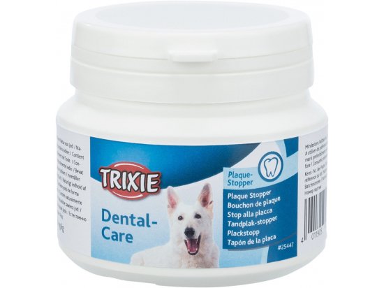 Фото - для зубов и пасти Trixie PLAQUE STOPPER порошок для чистки зубов собак