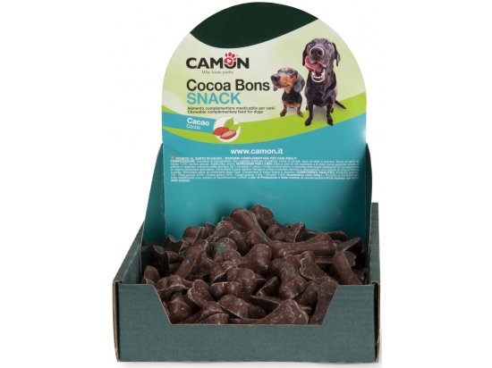 Фото - ласощі Camon (Камон) Cocoa Bons Snack ласощі кісточки для собак КАКАО