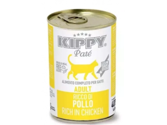 Фото - влажный корм (консервы) Kippy (Киппи) PATE CHICKEN консервы для кошек (КУРИЦА), паштет